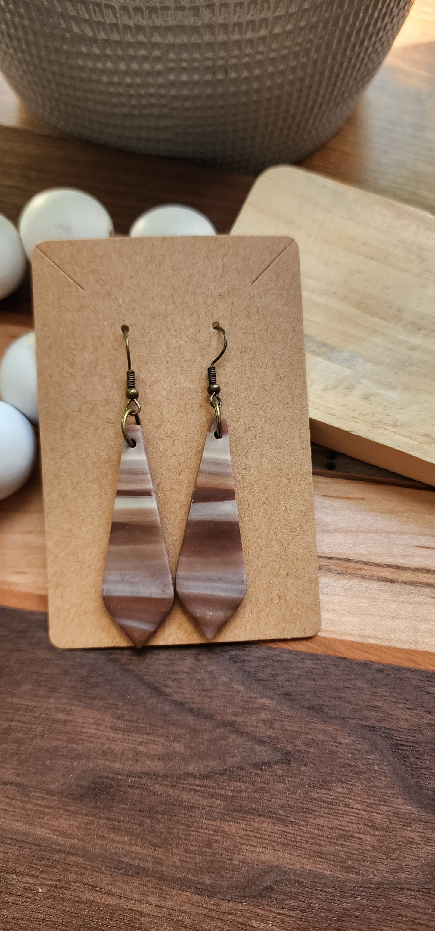 Desert Sand Drop Earrings