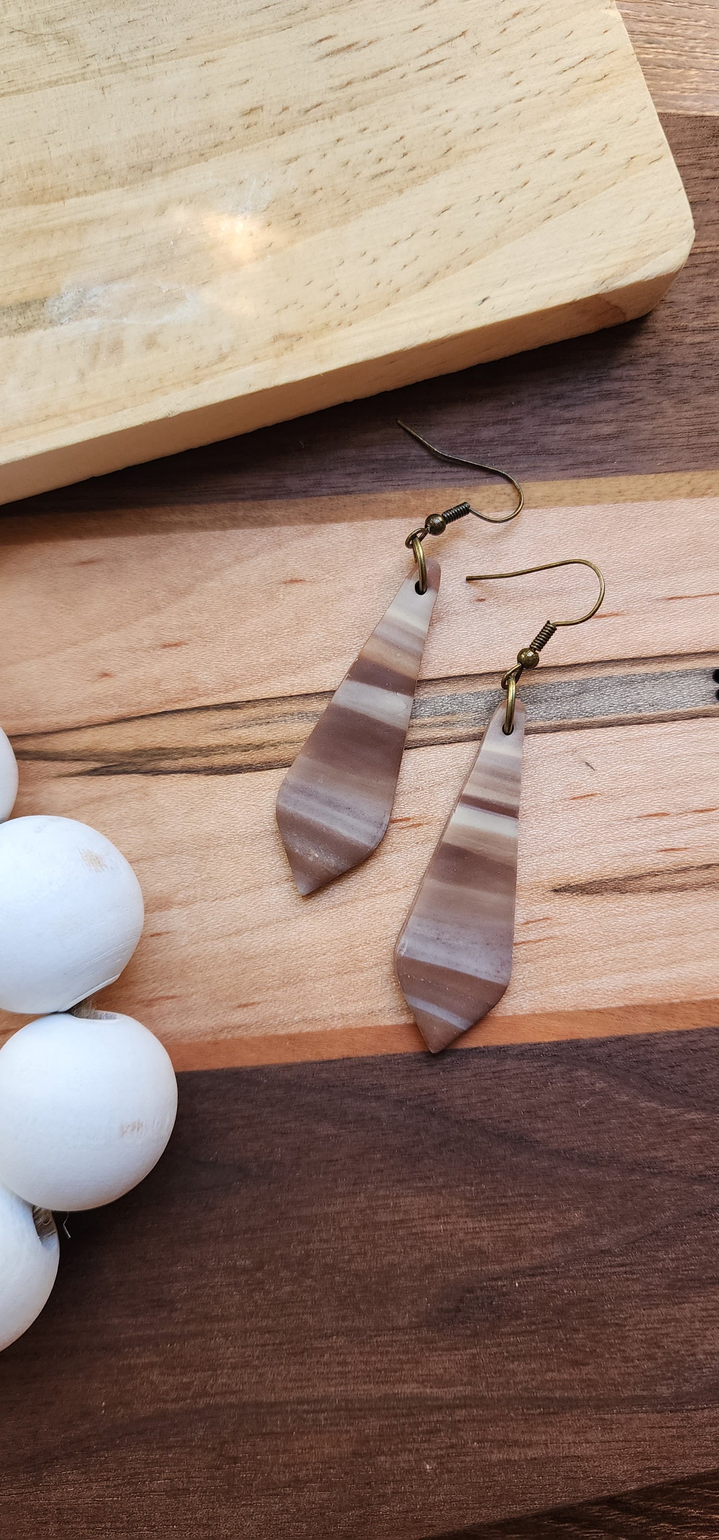 Desert Sand Drop Earrings