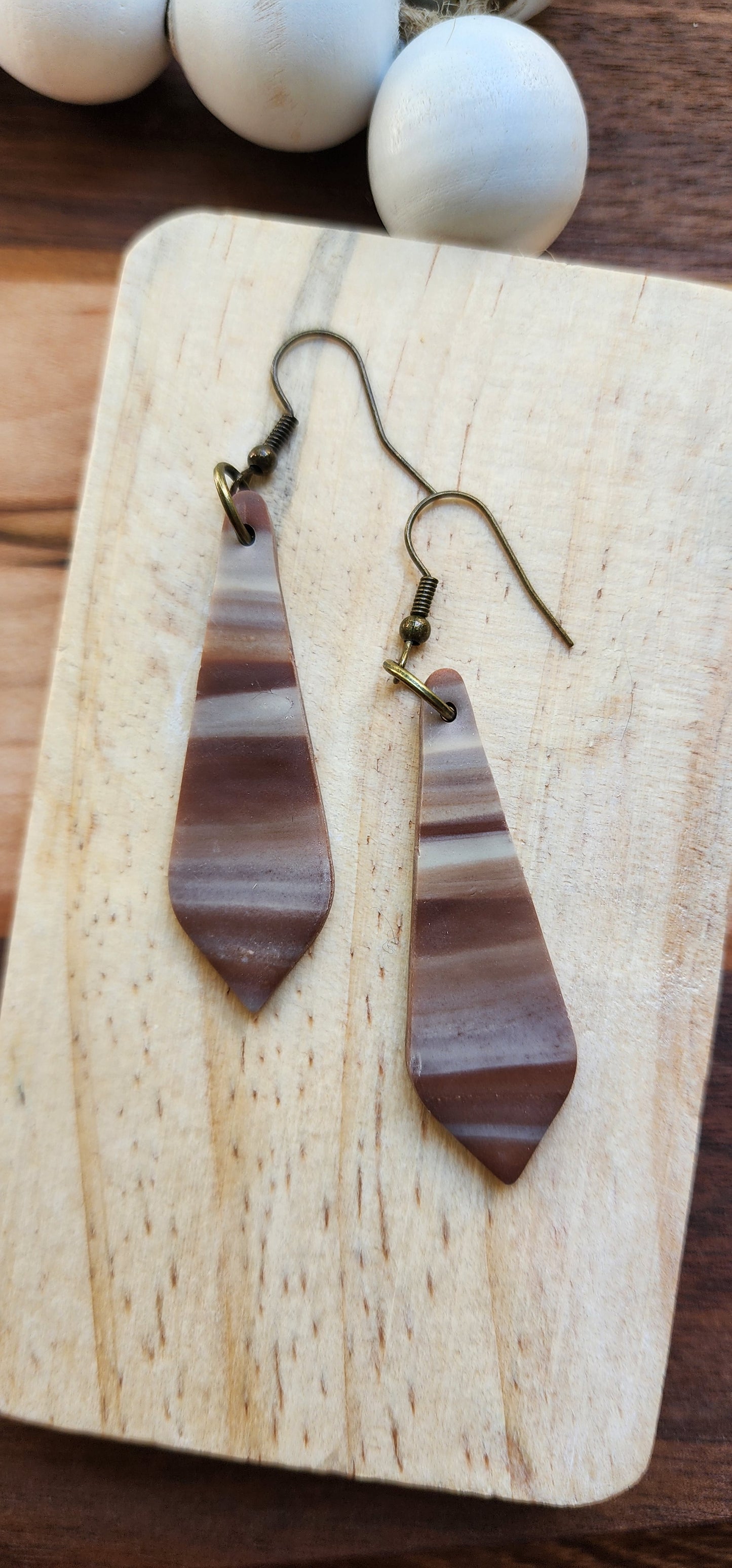 Desert Sand Drop Earrings