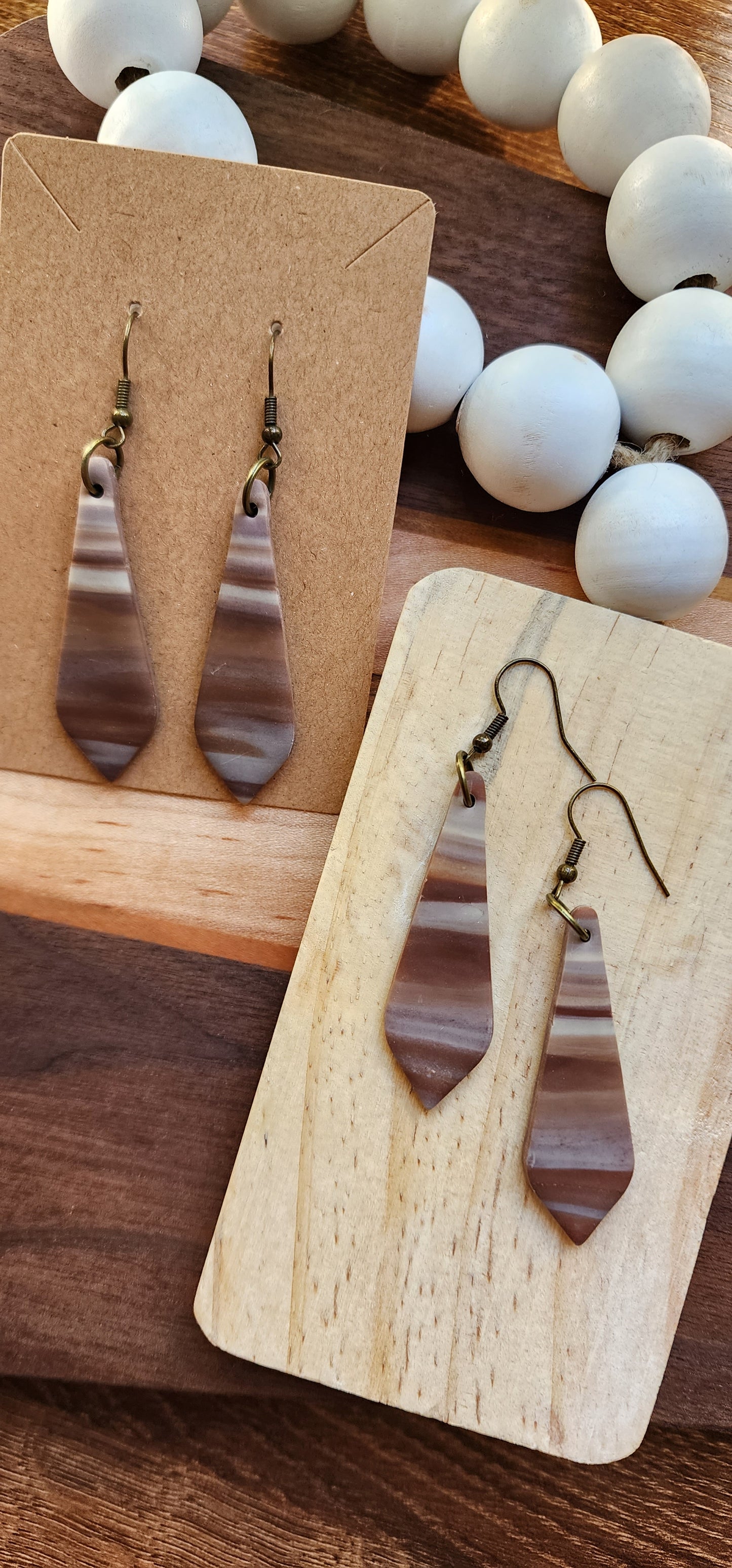 Desert Sand Drop Earrings