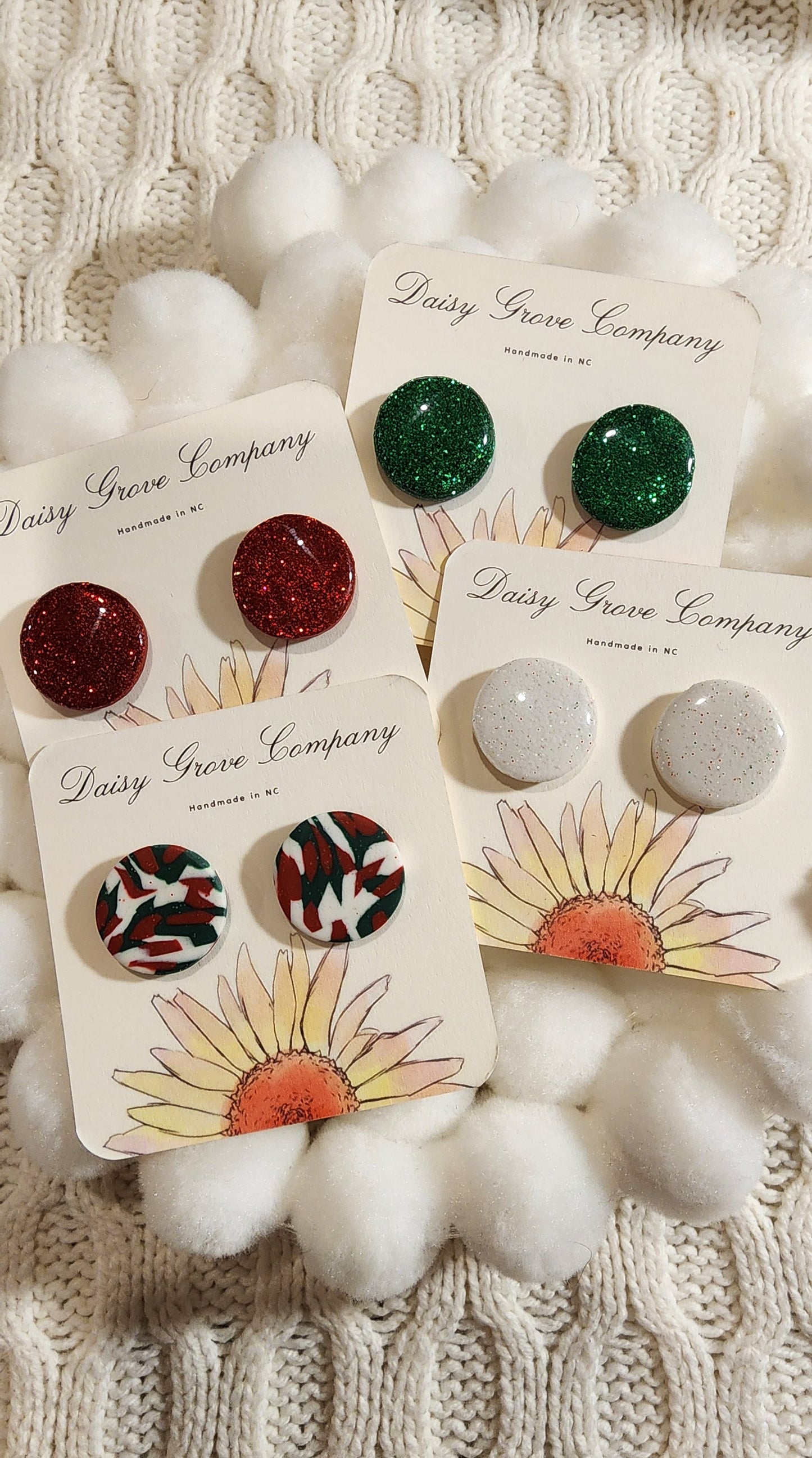 Sparkle & Shine Candy Studs