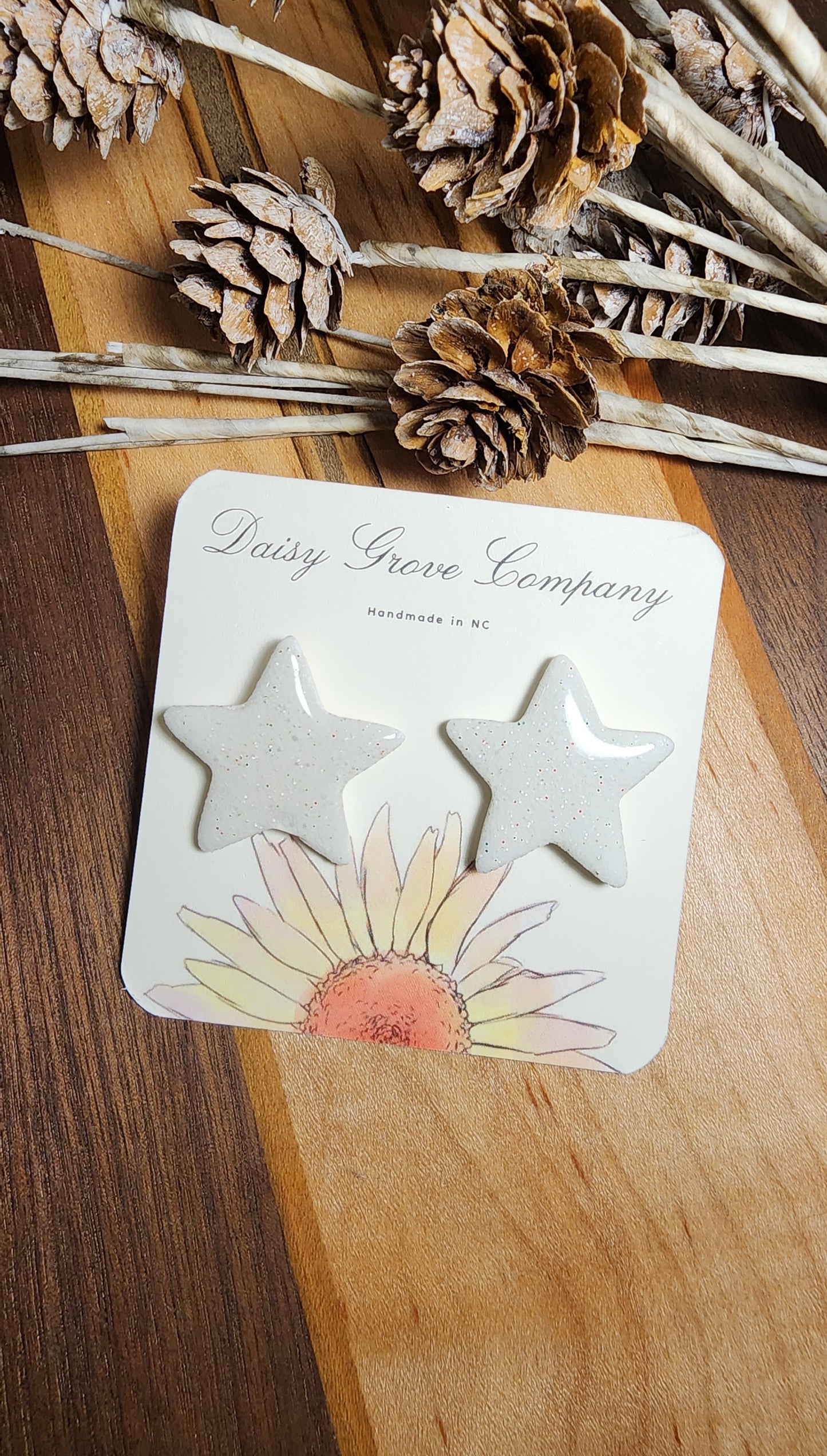 Sparkle & Shine Star Studs