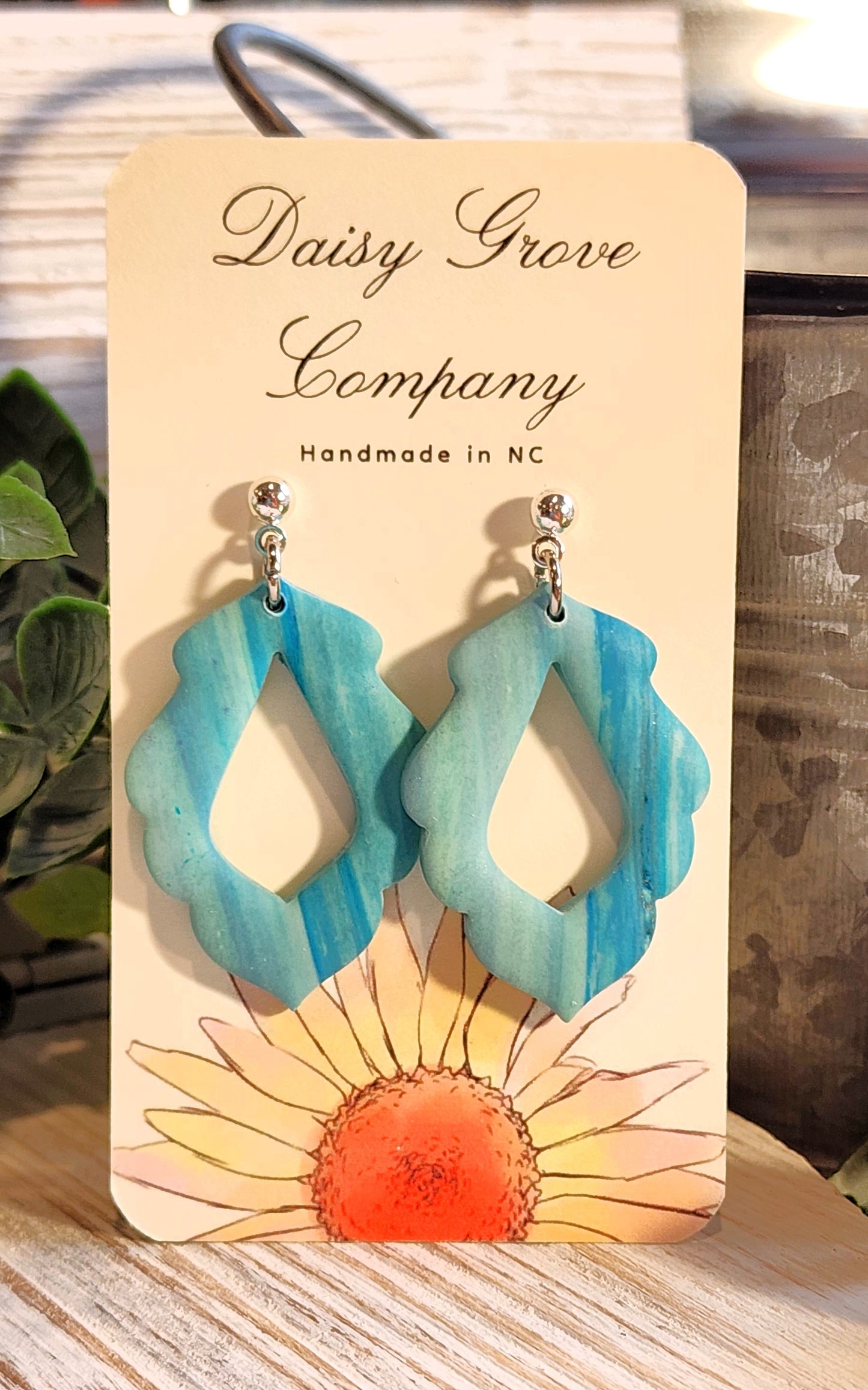 Ocean Tide Scalloped Dangles