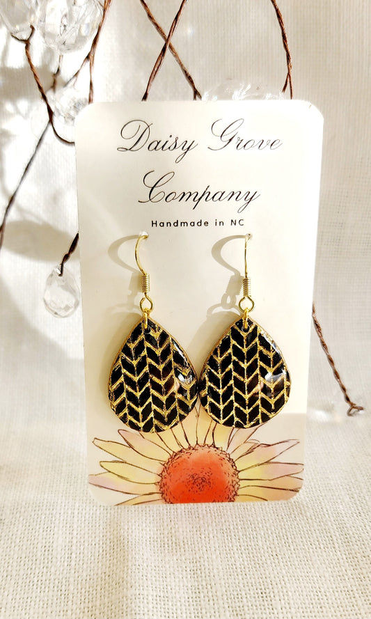 Chevron Tear Drops